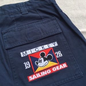 Disney Mickey Mouse Cargo Shorts